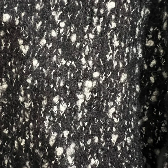 & Other Stories Paris Atelier Puff Sleeve Boucle Cropped Cardigan Sweater Size S - Picture 7 of 14